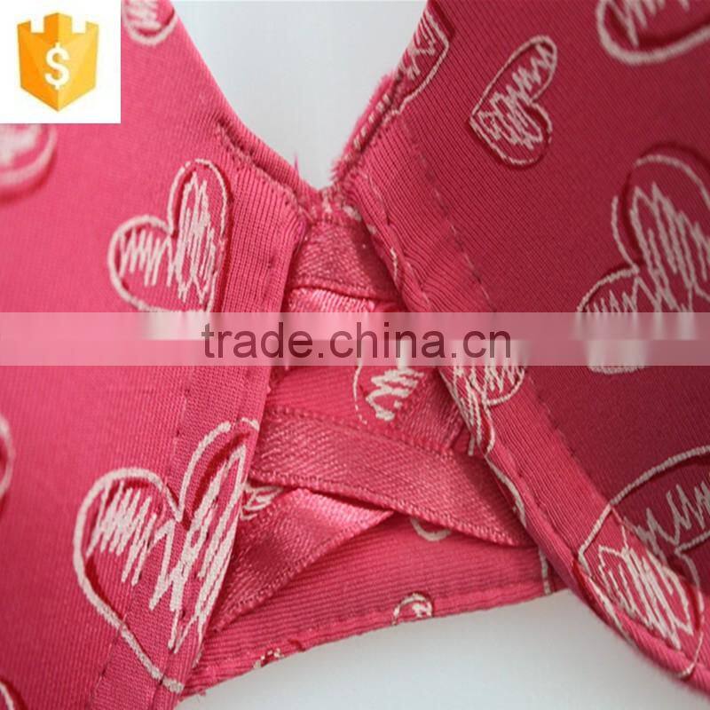 The hot personality love pink bra photo