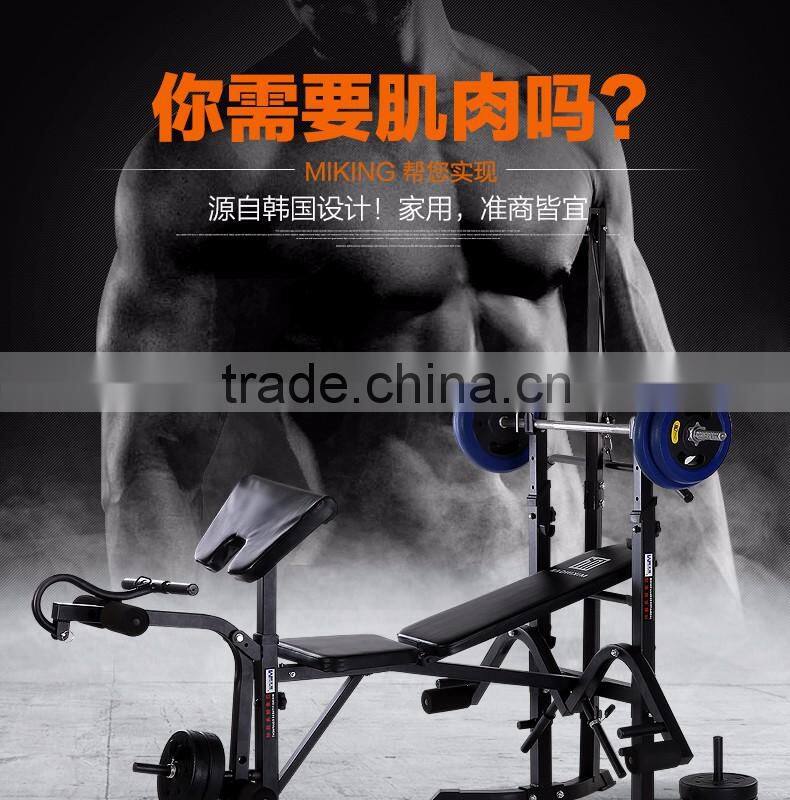 Cheap price hot Foldable Multifunctional weight bench factory directly selling