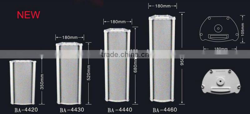 Outdoor Waterproof PA Column speaker BA-4420 /BA-4430 / BA-4440 / BA-4460