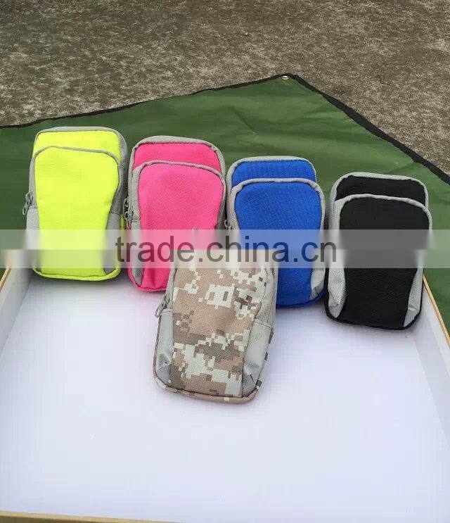 Nylon fabric mobile phone pouch