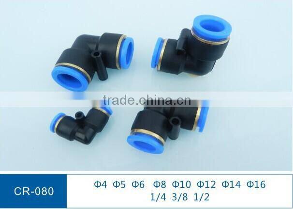 quick connect pipe fittings pneumatic push in fitting