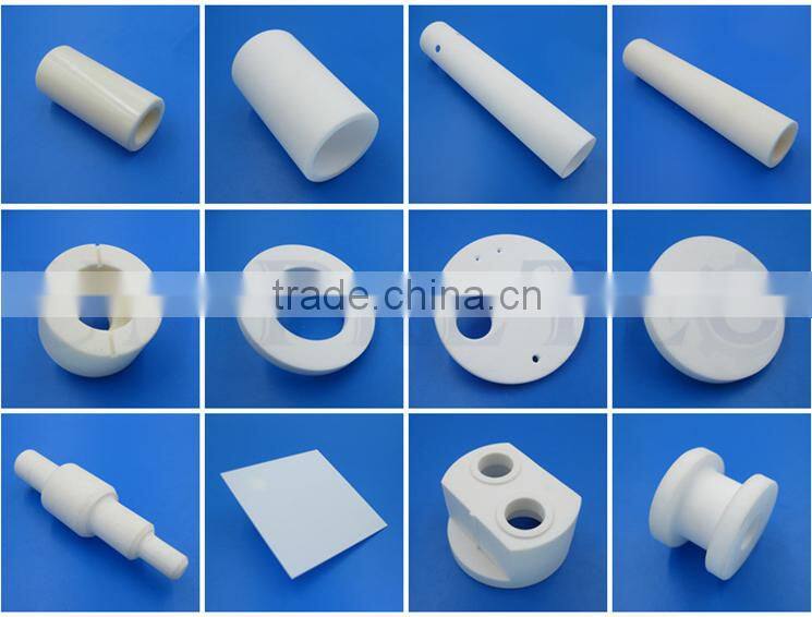 High Temperature Electrical Insulation Tube Al2O3 Alumina Ceramic