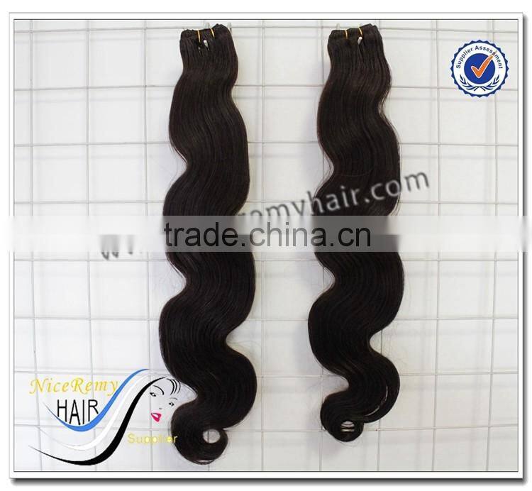 Wholesale top quality 100% human virgin brazilian hair body wave hair weave