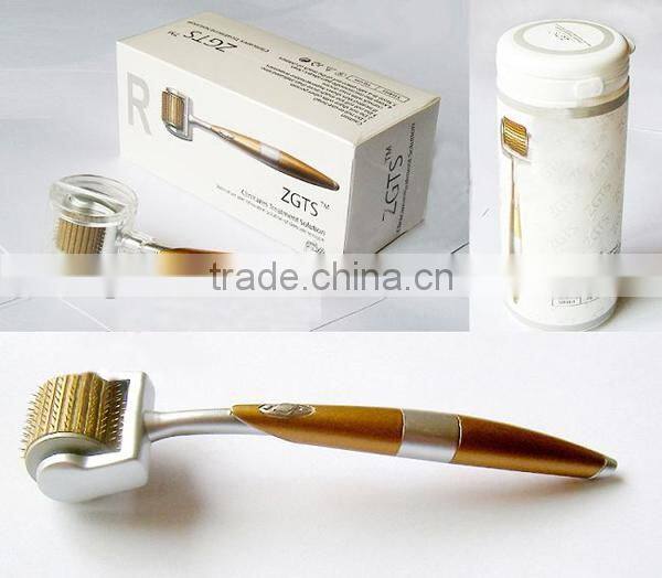 Factory direct wholesale best derma roller/top quality titanium 192 zgts micro needling equipment