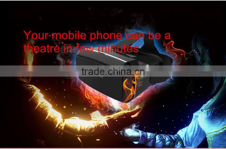 Good price plastic vr headset for smartphone 3d virtual reality glasses