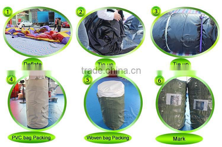 Used inflatable tent inflatable bulldog tunnel for rental