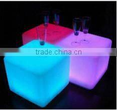 LED cube lighting chair for party