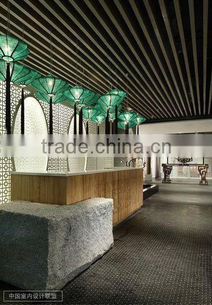Chinese style red lantern,hotel club teahouse droplight