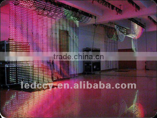 Alibaba bestsellers P20 Full color Flexible Mesh LED Screen