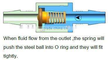 3/16" PP Viton safety relief check valves SRV1603CVL-20