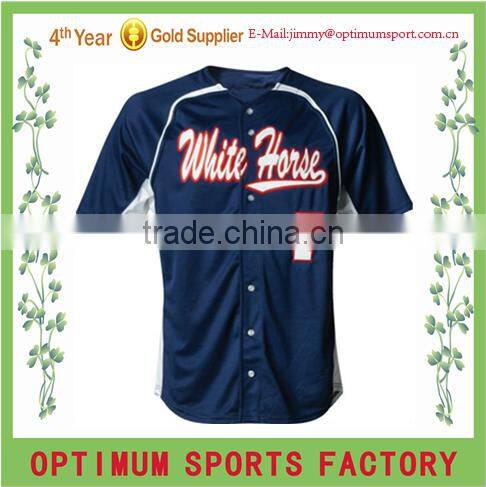 Customize various school team high quality baseball jerseys/baseball uniforms