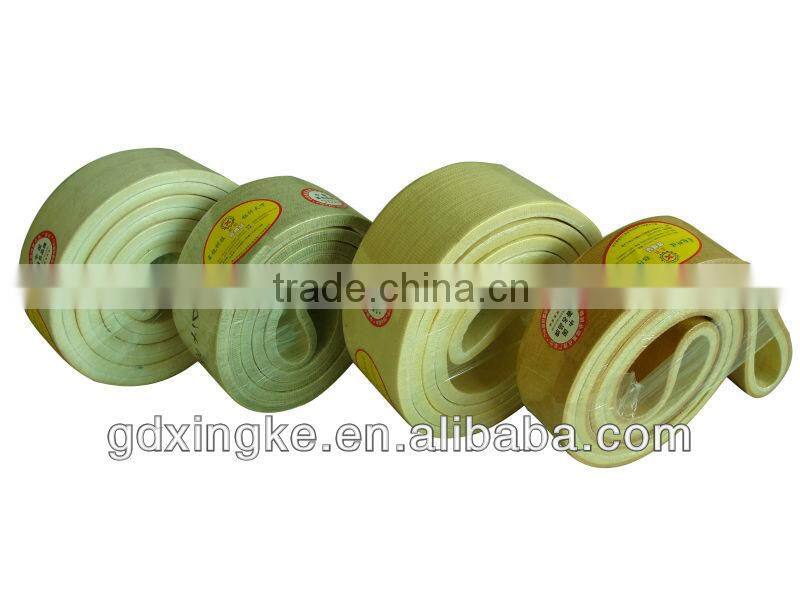 PBO&kevlar seamless conveyor belt for aluminium extrusion