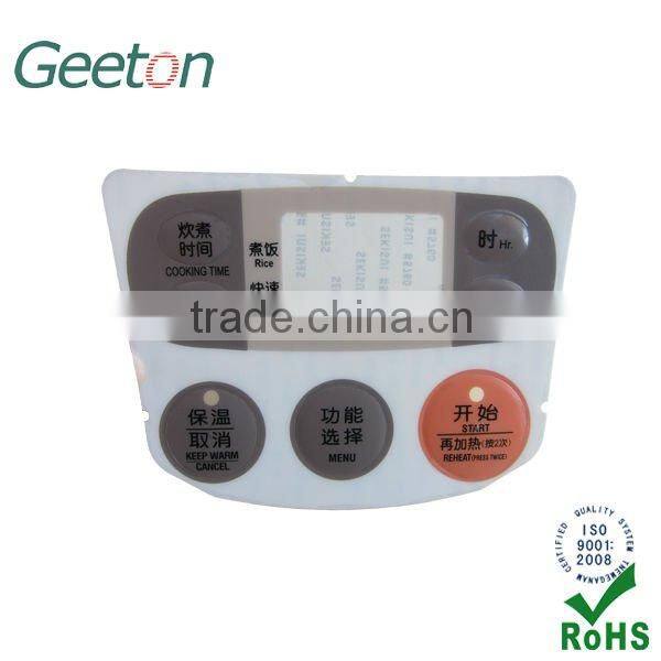 Decorative Plastic Nameplate Used In Duplicator