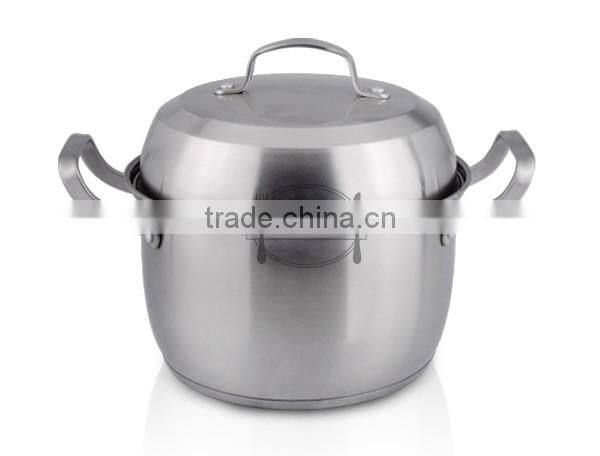 multi usage two layer steamer pot for cooking