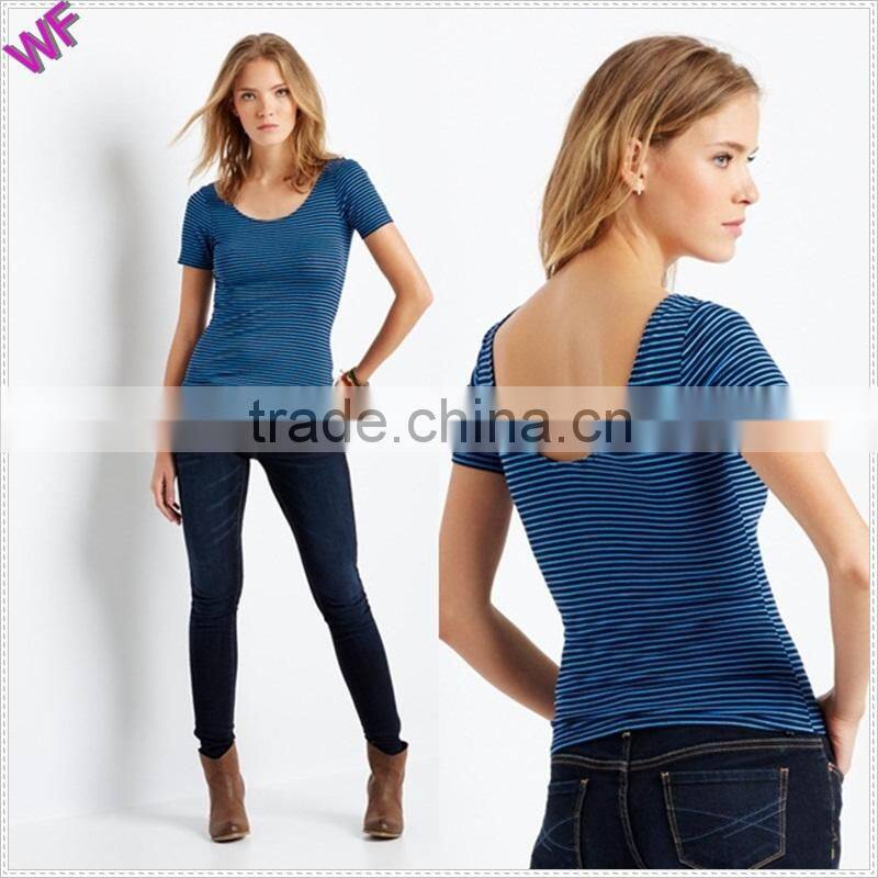 V-neck T-shirt Printed Logo t shirt China wholesale t shirt apparel