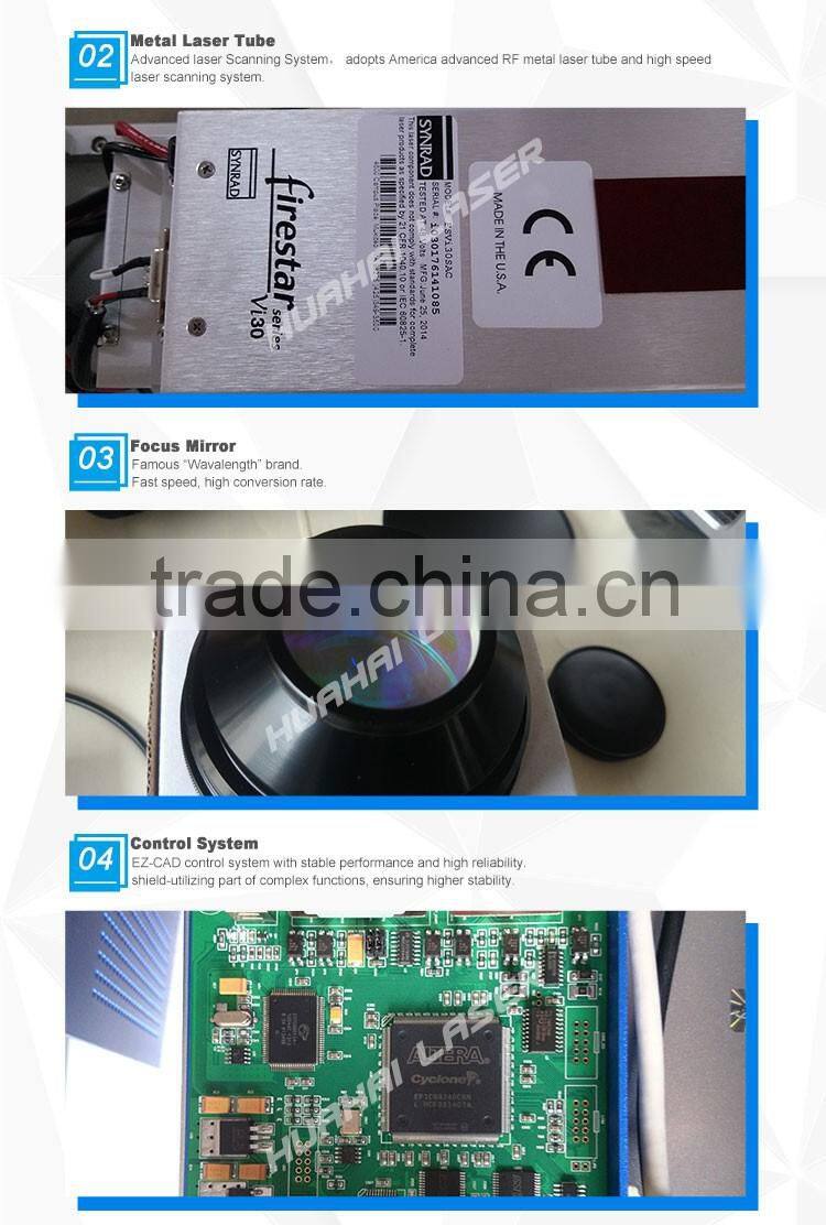 Good price, jeans, leather, clothing, wood, paper best 10w 30w Co2 non-metal engraver laser marking machine