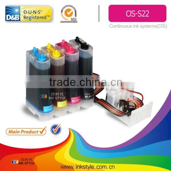 Inkstyle T1281-4 s22 reset chip ciss for epson bx305f