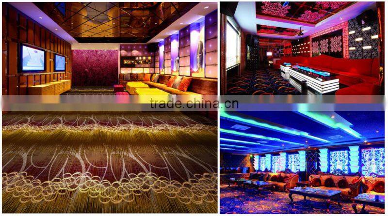 Econimic nylon printed carpet for hotel corridor