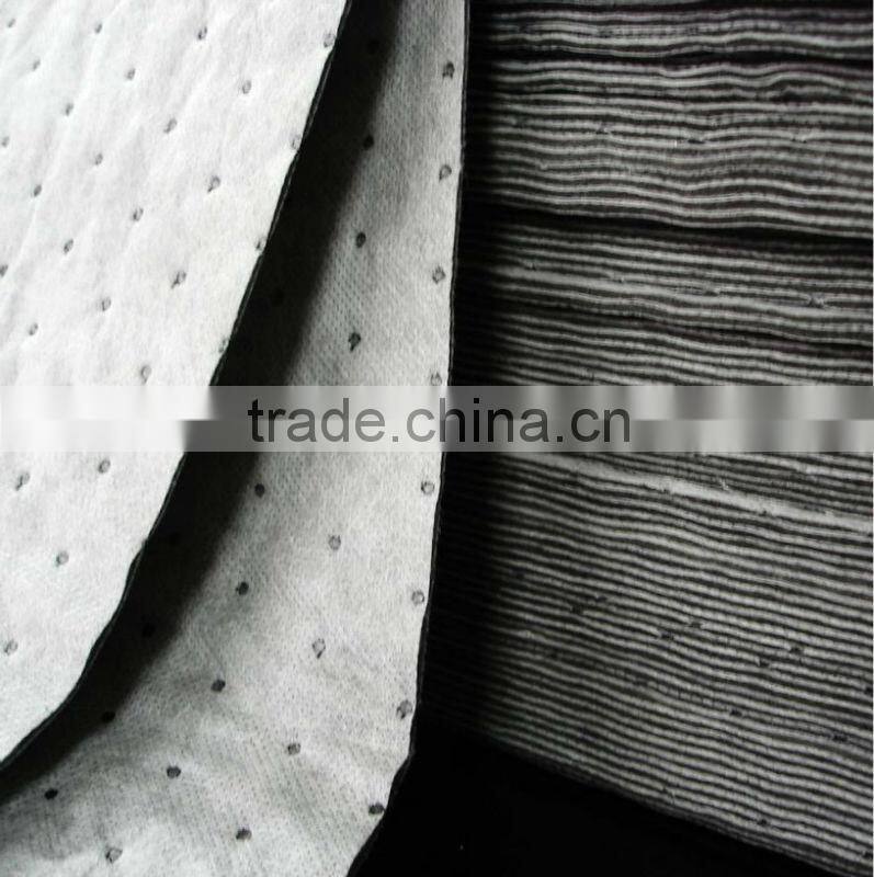 100%PP Grey Universal Oil Absorbent Pads