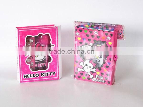 secret diary stationery set notebook with pen