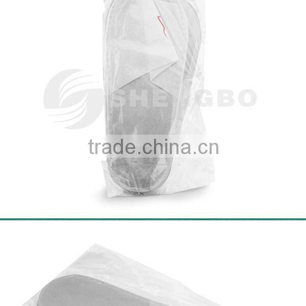 Disposable nonwoven slippers
