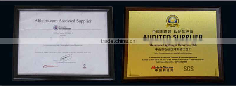 European style champagne crystal pendant lamp MD040