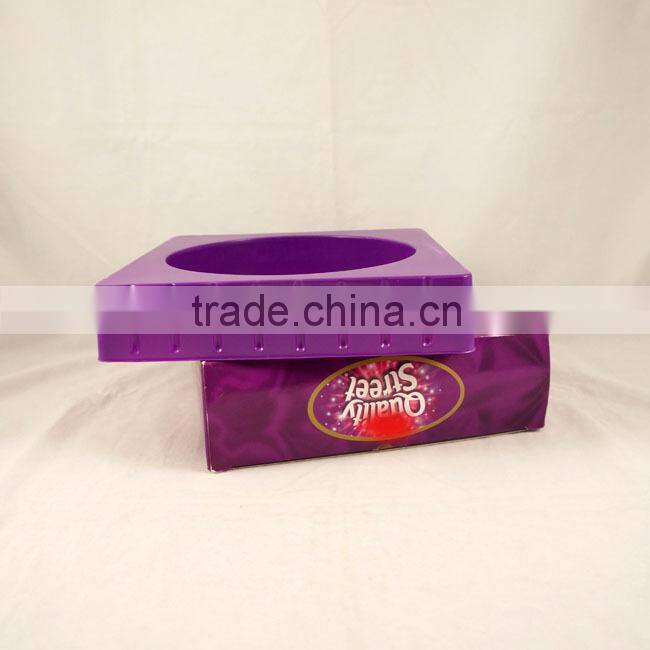 Customized paper box for packing chocolates