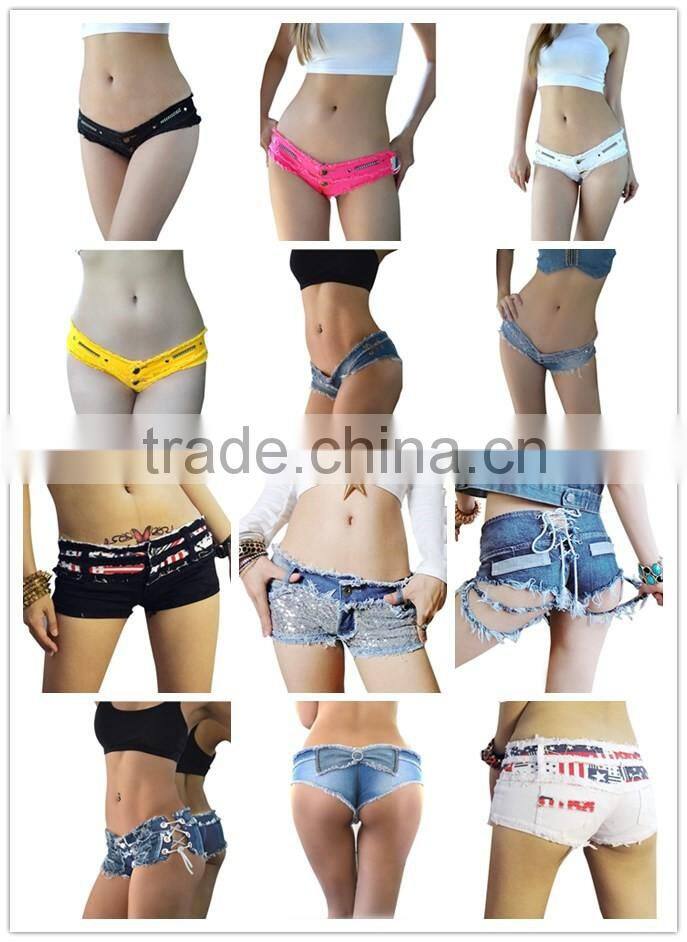 new fashion sexy ladies jeans top design