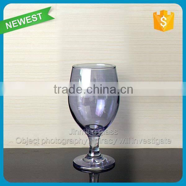 Top round glass tumblers balloon wine glass