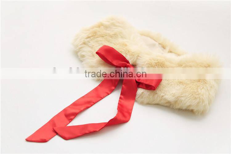 New product high quality fashion fur children scarf WJ-663