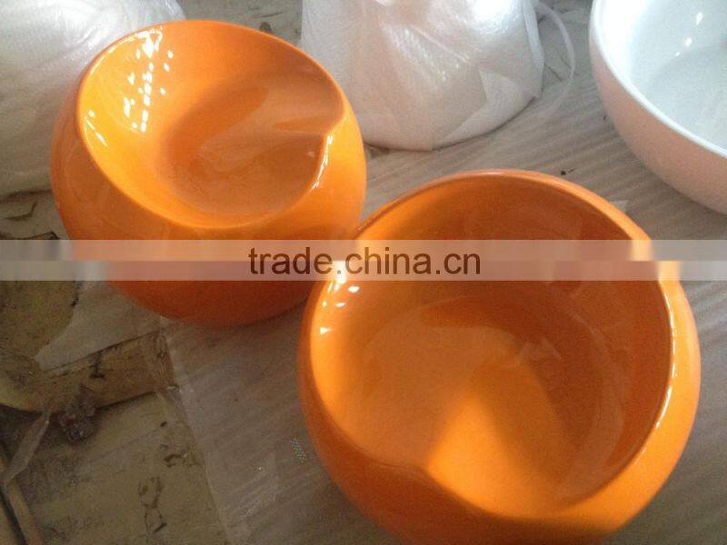 museum leisure fiberglass apple stool