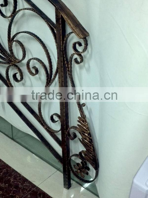 Top-selling hand forged modern metal outdoor stairs