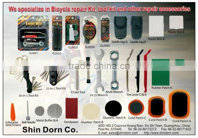 Repair on the road mountain bike repair kit