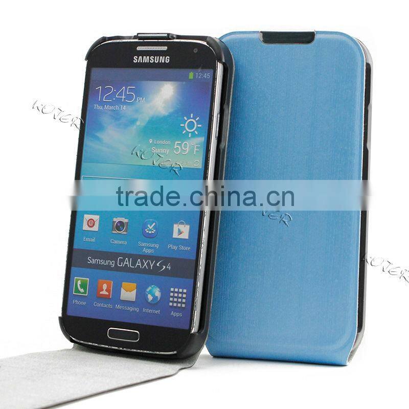 New material Fashion wallet leather flip case for samsung galaxy s4 s5 case