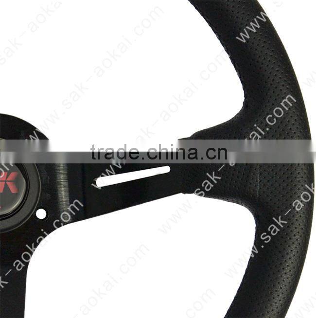 high quality deep dish car steering wheel custom