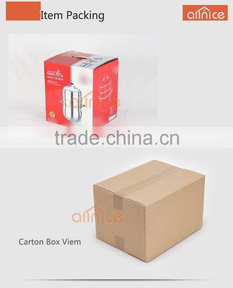 Multi-user-4 Layers Energy Efficiency Steamer Pot with Combined Lid energy-saving