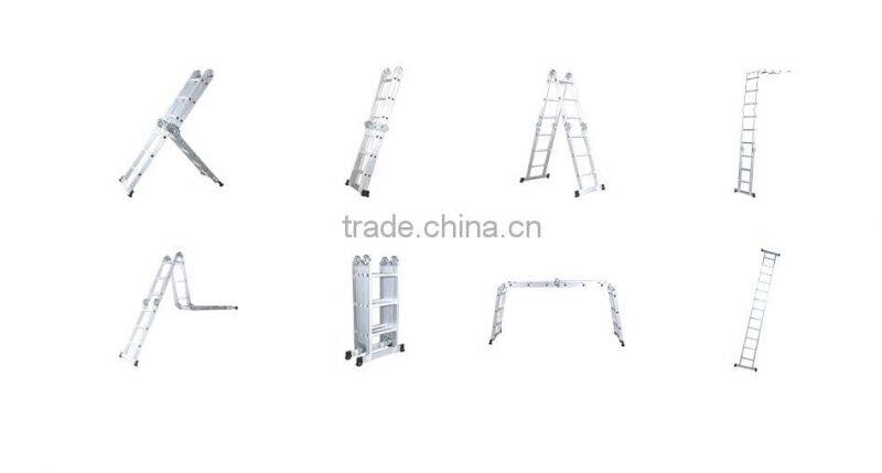 Goldgile 3.6m Aluminium Multi-purpose Folding Ladder