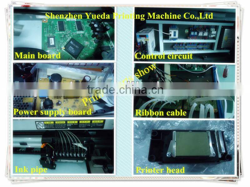 Digital Professional acryl flatbed printers with a2 size high resolution