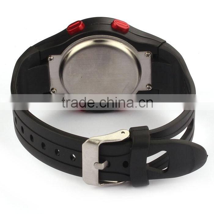 2015 Men Women Sports GYM Running Hunting Digital Watch Fitness 3D Pedometer Calories Counter Pulse Heart Rate Monitor