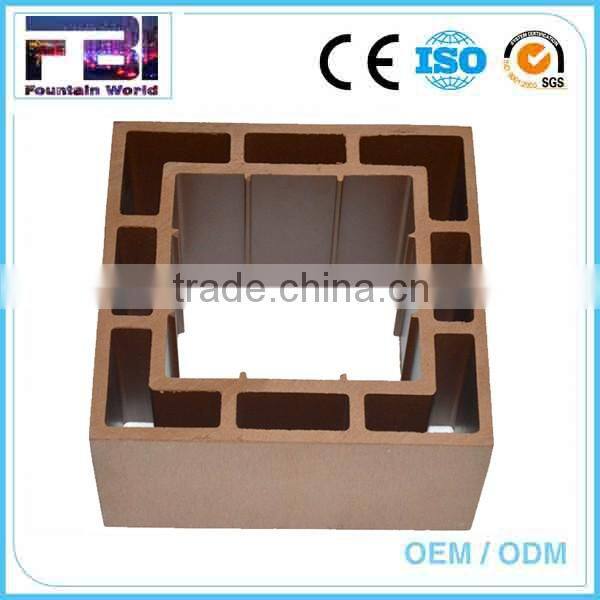 Water-proof Wood Plastic Composite upright column