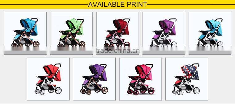BS-24A new high landscape deluxe baby jogger baby doll stroller 3in1