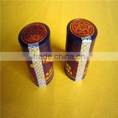 Branded PVC Shrinkable Seals for Wine Cap Sealing Use