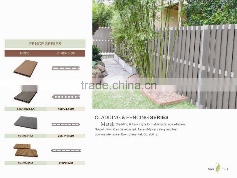 wpc used metal fence post