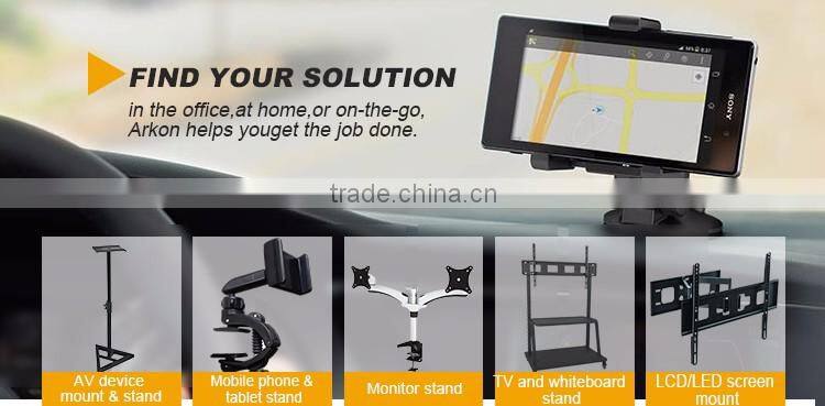 Universal adjustable steel wall mount projector bracket