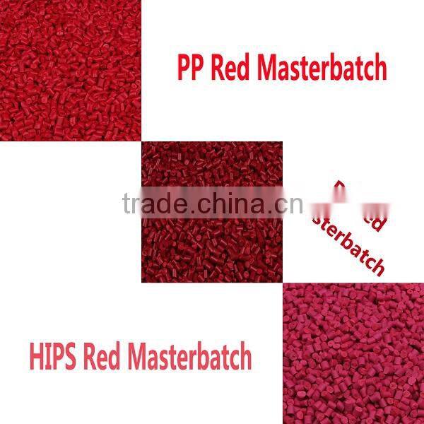 High Concentration Red Masterbatch Suitable For Plastic Products Of Common Pe,Pp,Abs,Eva,Ps,As,Pet,Pa And Pc