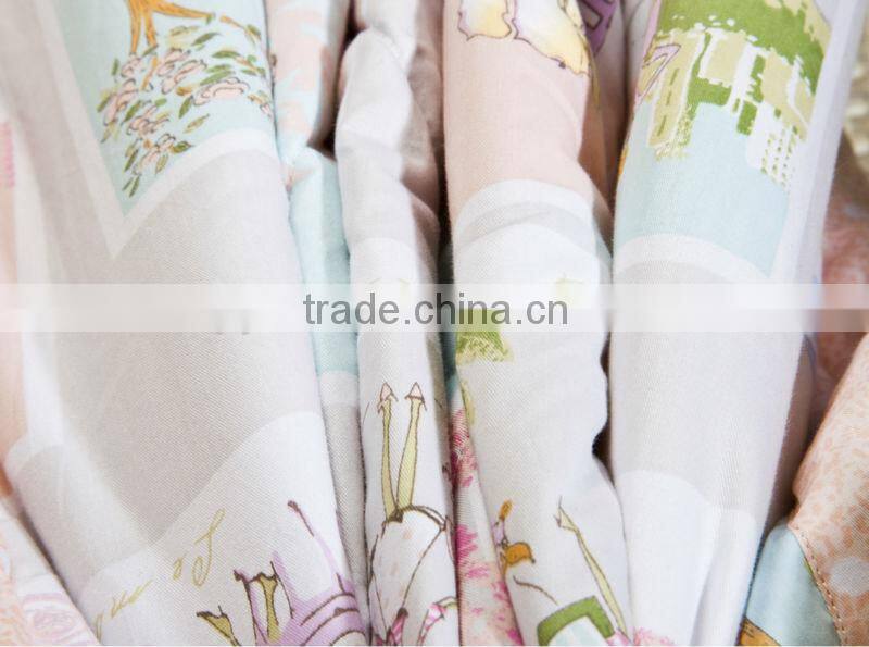 100% cotton summer bed quilt