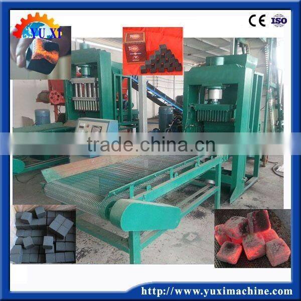 Arab Hardwood coconut shell BBQ Hydraulic Shisha charcoal briquetting hookah tablet press machine manufacturer