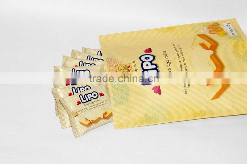 LIPO 129g cream egg cookies- most Vietnam delicious biscuits