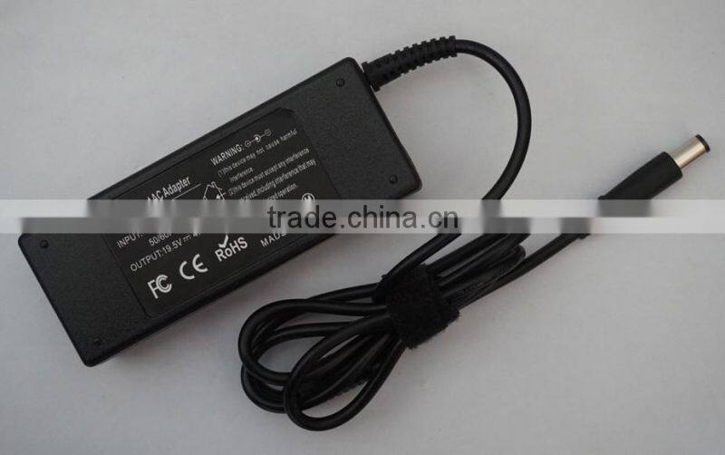 Factory wholesale 19.5V 4.62A laptop charger for dell vestro laptop power adapter 90W ac adapter