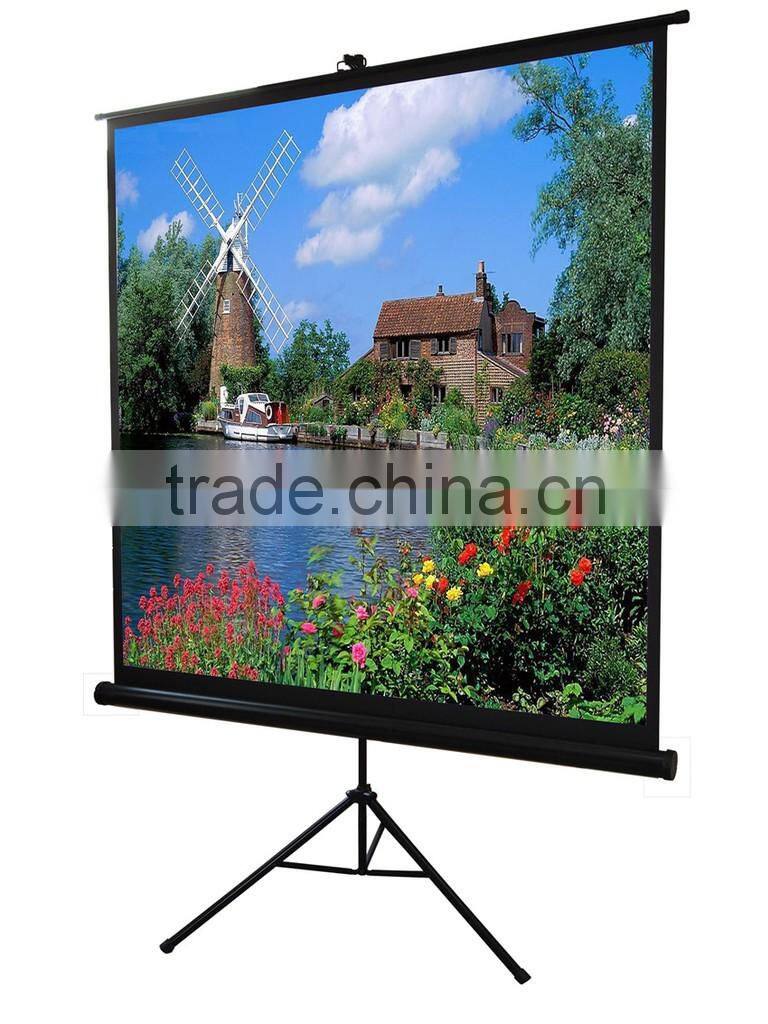 100inch Star view tripod portable matt fabric projector screen